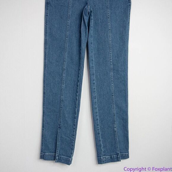 NEW Madewell Perfect Vintage Jean in Medium Indigo Wash: Seamed Edition, 23 - Picture 4 of 16